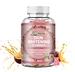 Healthy gummies Biotin Keratin gummies organic supplement healthcare Collagen Biotin Vitamin whitening vegan bear gummy
